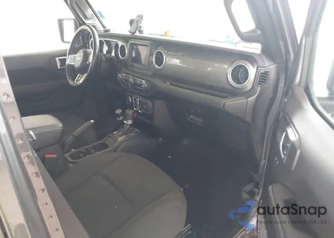 2021 Jeep Gladiator Overland 4X4 z USA, uszkodzony, nr VIN 1C6HJTFG1ML609390